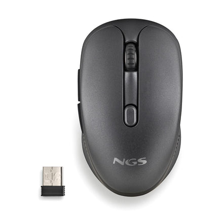 NGS MOUSE EVO RUST BLACK WIRELESS RECHARGEABLE MICES