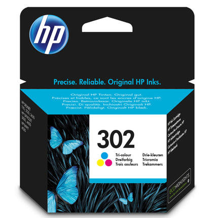 HP CART INK MULTICOLOR 302 PER DJ2130/1110 OJ3830/4650 ENVY4521 TS