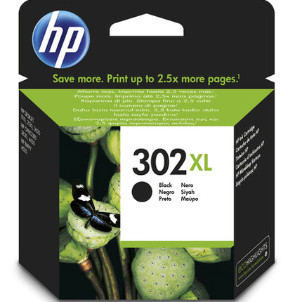 HP CART INK NERO 302 XL PER DJ2130/1110 OJ3830/4650 TS