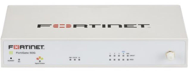 FORTIGATE-50G FIREWALL HARDWARE PIU 1 ANNO DI SERVIZI FORTICARE PREMIUM E FORTIGUARD UTP