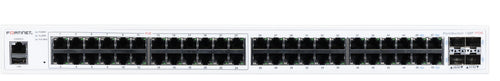 FORTISWITCH-148F-POE SWITCH L2+ MAN. CON 48 P. GE + 4 P. SFP+ POWER BUDGET FINO A 370W