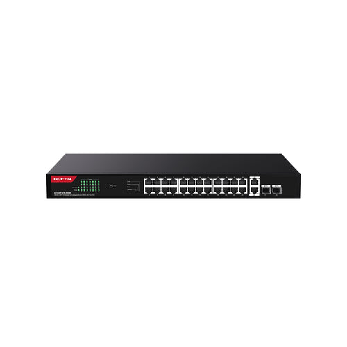 IP-COM SWITCH POE UNMANAGED, 28 PORT, 24 POE