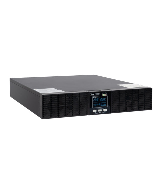 VULTECH UPS SERVER SERIES RACK 3000VA GRUPPO DI CONTINUITA ONLINE VULTECH GS-3KVAS-RK ONDA SINUSOIDA