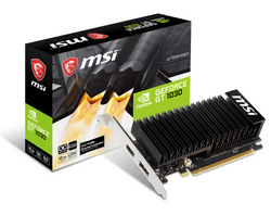 MSI VGA GEFORCE GT 1030, GT 1030 2GHD4 LP OC, 2GB GDDR5, DP/HDMI