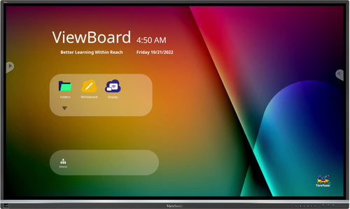 VIEWSONIC DISPLAY TOUCH INTERATTIVO 86&#34; 16:9 4K UHD, 8GB  RAM / 64GB STORAGE, VGA/HDMI, USB RS232 MULTIMEDIALE ANDROID 11 - CHIEDERE BID