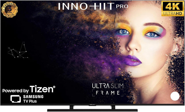 INNOHIT SMART TV 65&#34; TIZEN 4K UHD BORDERLESS CON MAGIC REMOTE