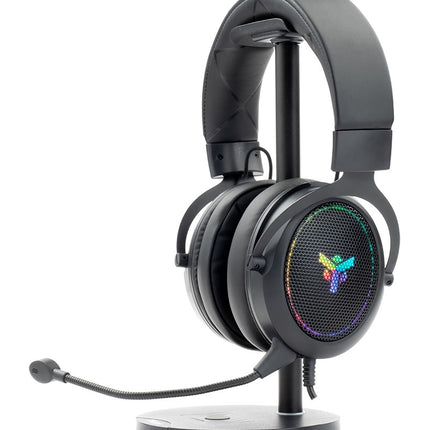 ITEK CUFFIE GAMING 7,1 VIRTUALE, CONTR.VOLUME, RGB, LED, USB, MIC REMOVIBILE