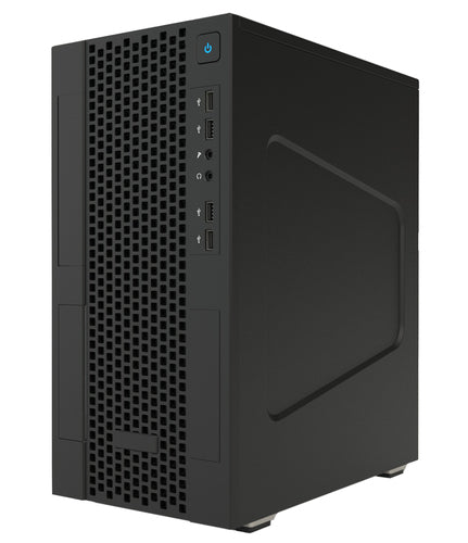 ITEK CASE SMALLCOM-P - MINI TOWER,  MATX, USB3, 2XUSB2, TYPE-C,  MESH