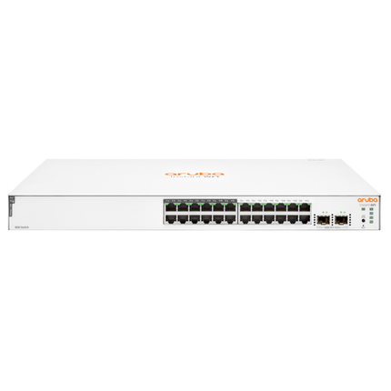 HPE NETWORKING INSTANT ON SWITCH 24P GIGABIT CL4 POE 2P SFP 195W 1830