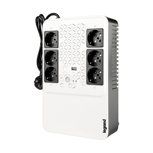 LEGRAND UPS KEOR MULTIPLUG 800VA 480W 6 PRESE SHUKO/IT