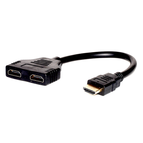 LINK ADATTATORE HDMI MASCHIO A 2 X HDMI FEMMINA CM 20