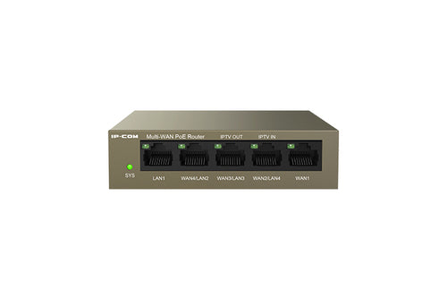 IP-COM 5 PORT CLOUD MANAGED POE ROUTER / AP CONTROLLER MAX 4 WAN