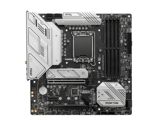 MSI MB B760, B760M MORTAR, LGA1700,4DDR5,1PCI-EX16,1PCI-EX4,3M.2,4SATA3,1USB3.2 GEN2X2