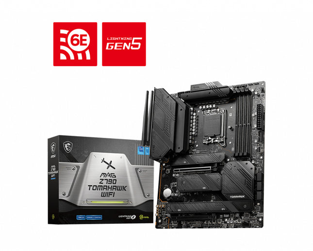 MSI MB Z790, MAG Z790 GAMING TOMAHAWK WIFI, LGA 1700, 4DDR5, 2PCI-Ex16, SATA6