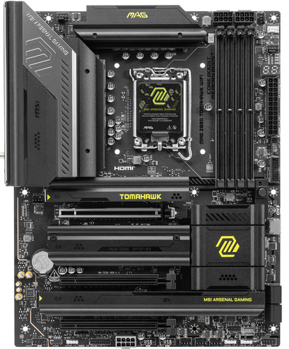 MSI MB MAG Z890 GAMING TOMAHAWK WIFI, Z890, LGA1851, 4DDR5, 3PCIEX16,4M.2,4SATA3,2USB 4,1USB3.2 GEN2