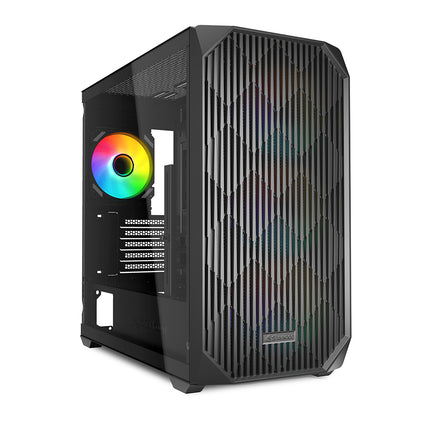 SHARKOON CASE MK3 RGB MATX BLACK