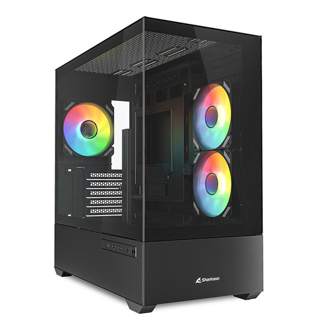 SHARKOON CASE MK6 RGB BLACK MICRO- ATX