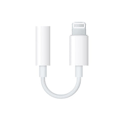 APPLE ADATTATORE DA LIGHNING A JACK CUFFIE 3.5