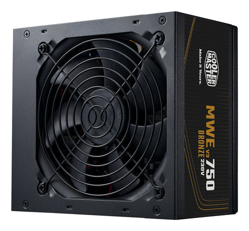 COOLER MASTER MWE BRONZE 750 V3 750W 80+ BRONZE ATX 3.1 120MM FAN