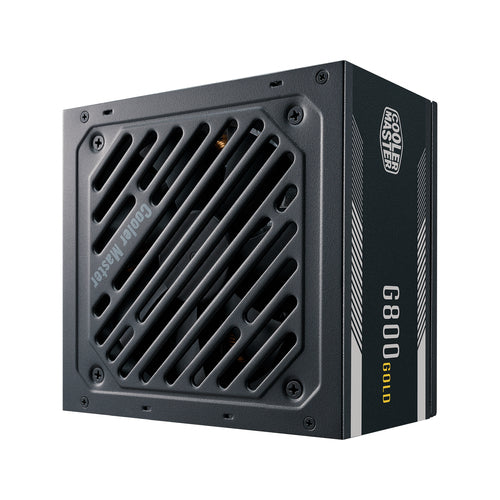 COOLER MASTER ALIMENTATORE G800 GOLD ENTRY LEVEL 80PLUS-GOLD 800W 120MM PFC PSU EU-CABLE NON-MODULAR