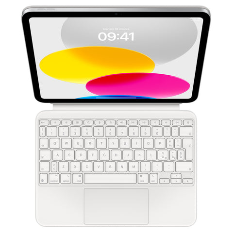 APPLE MAGIC KEYBOARD FOLIO WHITE FOR IPAD 10A GEN ITA