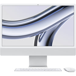 APPLE 24INCH IMAC WITH RETINA 4.5K DISPLAY M3 CHIP WITH 8CORE CPU + 8CORE GPU 8GB 256GB SSD SILVER