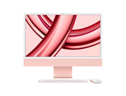 APPLE 24INCH IMAC WITH RETINA 4.5K DISPLAY M3 CHIP WITH 8CORE CPU +10CORE GPU 8GB 256GB SSD ROSA