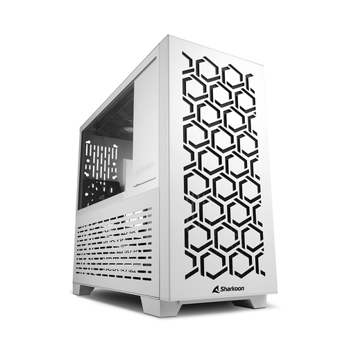 SHARKOON CASE MICRO-ATX 2XUSB 3.0, VETRO TEMPERATO, 1X80MM FAN REAR, 2X120MM FAN SUPERIOR, 1X120MM F