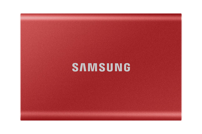 SAMSUNG SSD ESTERNO T7 1TB USB 3.2 ROSSO R/W 1050/1000