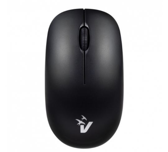 VULTECH MOUSE WIRELESS MW-07N SILENZIOSO 1600 DPI, NERO