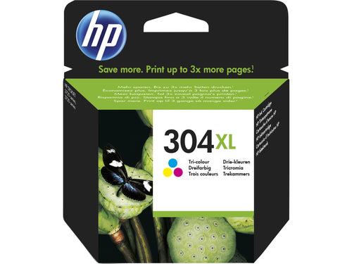 HP CART INK COLORE (C/M/Y) N.304XL PER DJ3720/3730 TS