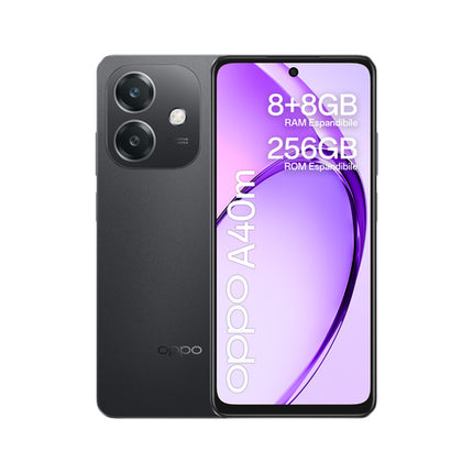 OPPO A40M 256GB 8GB  SPARKLE BLACK