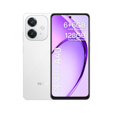 OPPO A40 128GB 6GB  STARLIGHT WHITE