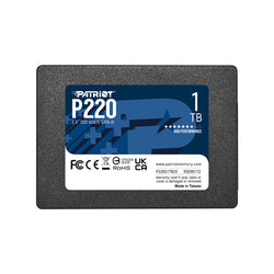 PATRIOT SSD INTERNO P220 1TB 2,5&#34; SATA 6GB/S R/W 500/500