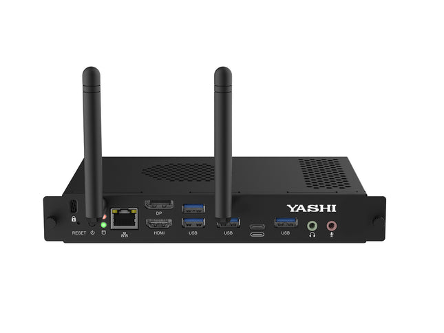 YASHI PC OPS INTEL I5 12450H, 8GB RAM, 256 SSD, DP/HDMI/USB-C/RJ45, WIFI, WIN 11 PRO, NON PER LIM YASHI