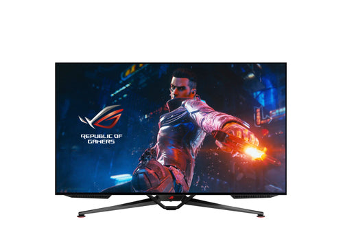 ASUS MONITOR GAMING 41,5 LED OLED 16:9 4K UHD 0,1MS 138HZ 450 CDM, ROG SWIFT OLED, DP/HDMI, MULTIMEDIALE