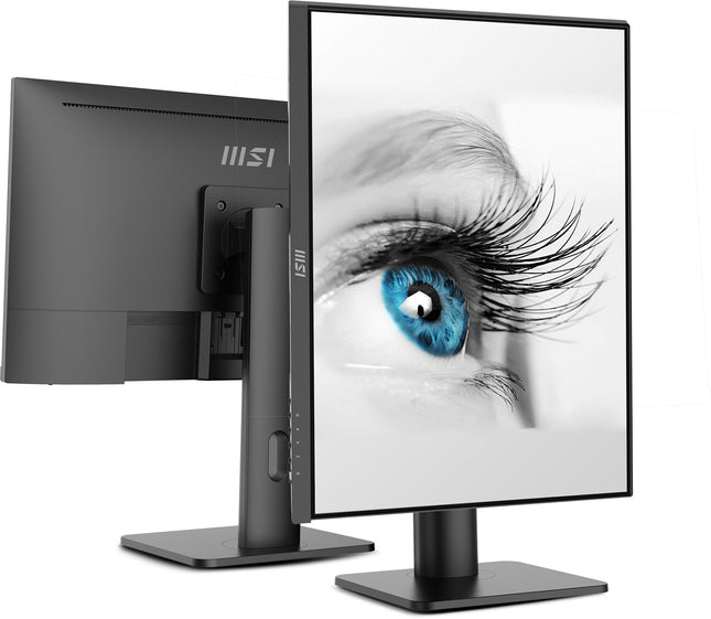 MSI MONITOR 23,8 LED IPS 16:9 FHD 1MS 100Hz, PIVOT, VESA 75X75, DP/HDMI, MULTIMEDIALE