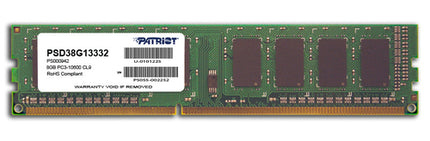 PATRIOT RAM DIMM 8GB DDR3 1333MHZ CL9