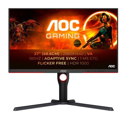 AOC MONITOR GAMING 27 LED VA 16:9 5MS 700CDM 180 HZ PIVOT  HDMI/DP