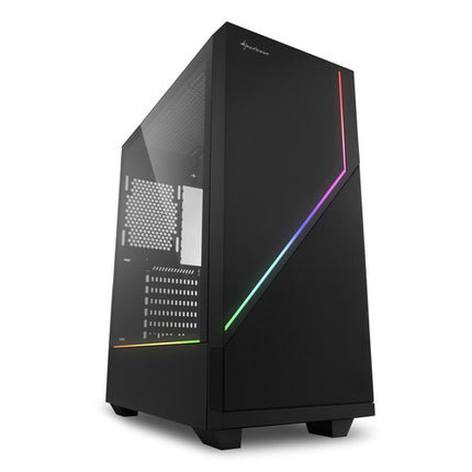 SHARKOON CASE RGB FLOW, ATX, 7 SLOTS EXPANSION, 2 USB 3.0, 1 USB 2.0DRIVE BAY DA 2,5&#34;/3,5