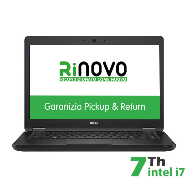 RINOVO NB DELL LATITUDE E5480 I7-7X00U DDR4 8GB SSD 240GB/HDMI/14&#34; W10P NO DVD GRADE A 1Y WARRANTY