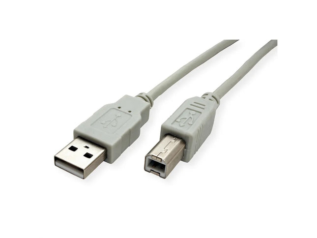 STANDARD CAVO USB2.0 CABLE, A-B, M/M, BEIGE, 3M