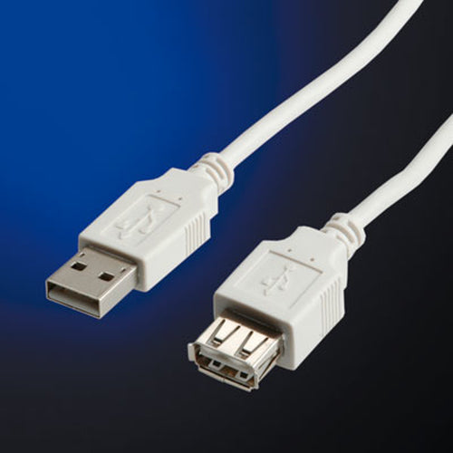 ROLINE USB2.0 CABLE, A - A, M F, 1.8M