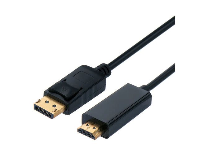 ROLINE DISPLAYPORT CABLE, DP - UHDTV, M  M, BLACK, 5M