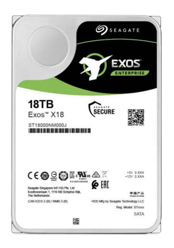 SEAGATE HDD INTERNO 3,5&#34; EXOX 18TB SAS IPERSCALE SATA6 7200RPM 256Mb CACHE