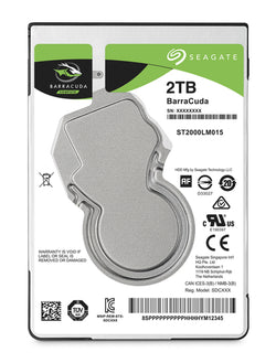 SEAGATE HDD GUARDIAN BARRACUDA 2TB 2,5 5400RPM SATA 6GB/S BUFFER 128MB