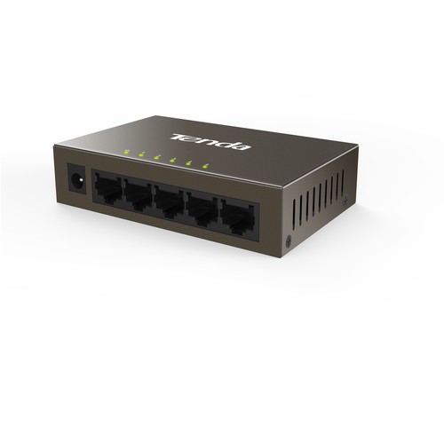 TENDA SWITCH 5 PORTE LAN 10/100, IEEE 802.3/U/X, SWITCHING 1.0GBPS, MAC ADDRESS TABLE 1K