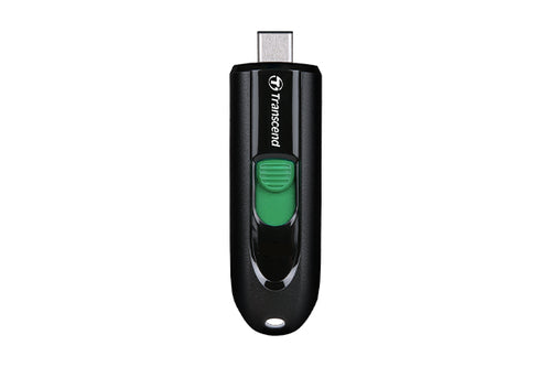 TRANSCEND PEN DISK 128GB, USB3.2, Pen Drive, Type-C, Capless, Black