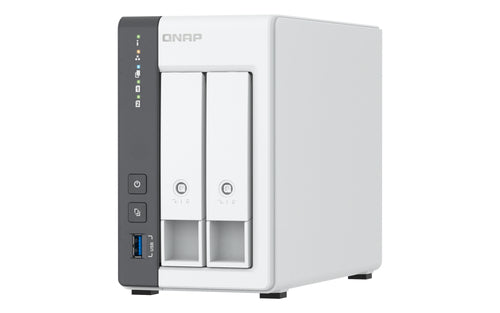 QNAP NAS TS-216G, 2-BAY ARM 4C 2.0GHZ , 2 X SATA 6GB/S 3.5&#34;/2.5&#34;, 4GB RAM ON-BOARD, 1 X GBE, 1 X 2.5