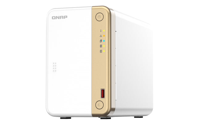 QNAP NAS TS-262 Tower 2-Bay CPU Celeron N4505 Dual Core + DDR4 support +2x SATA 3,5&#34; + 2X M.2 gen.3